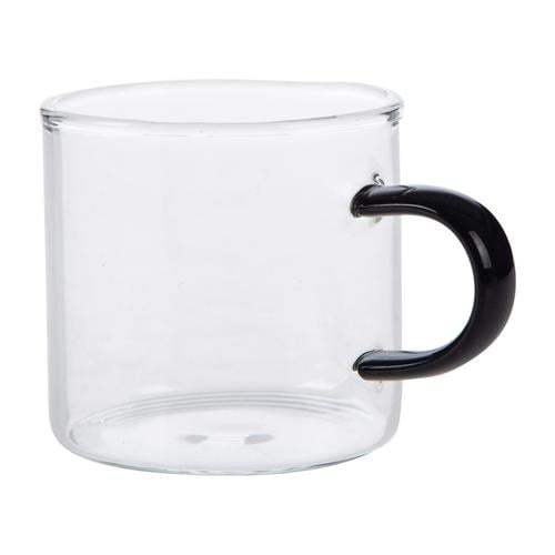  BOROSİLİKAT FİNCAN -SİYAH 150 ML