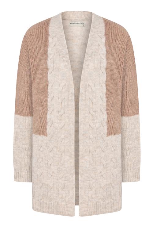  SAÇ ÖRGÜLÜ MİDİ TRİKO HIRKA