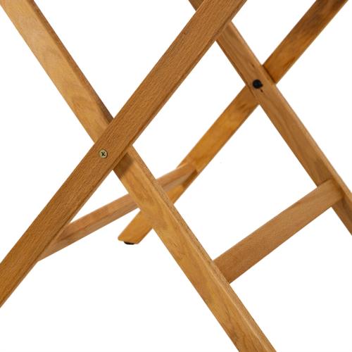  DAVIE KATLANIR ÇAPRAZ AYAK MASA 65X75CM