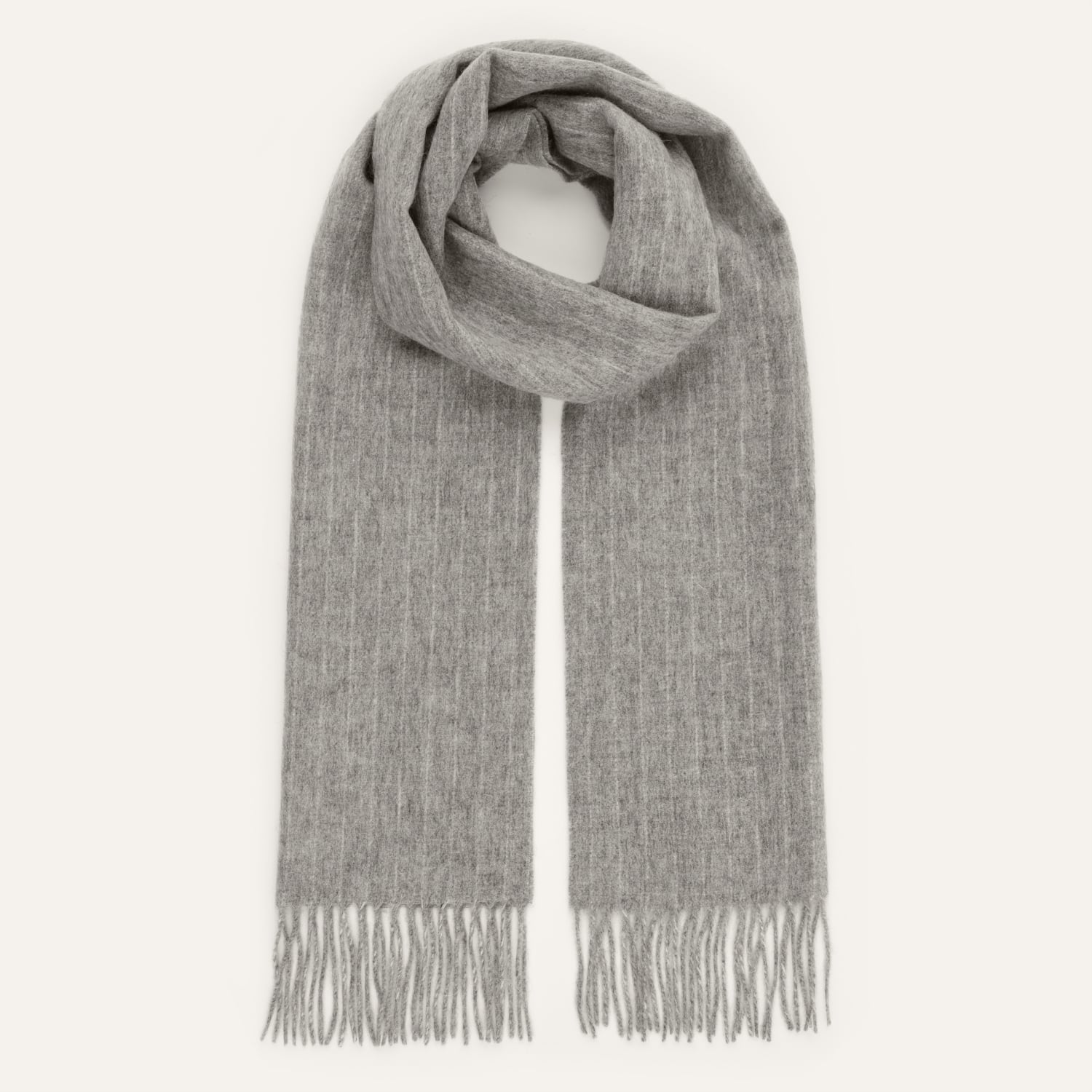 ÇİZGİLİ YÜN ŞAL