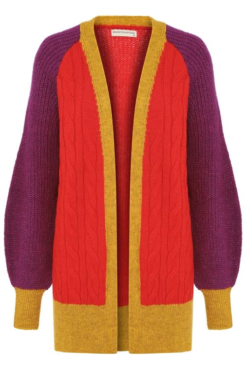  RENKLİ MİDİ TRİKO HIRKA