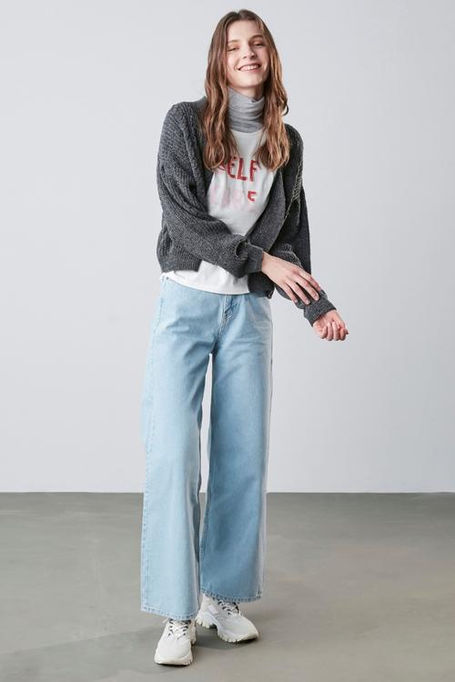  DELİK İŞLEMELİ TRİKO HIRKA