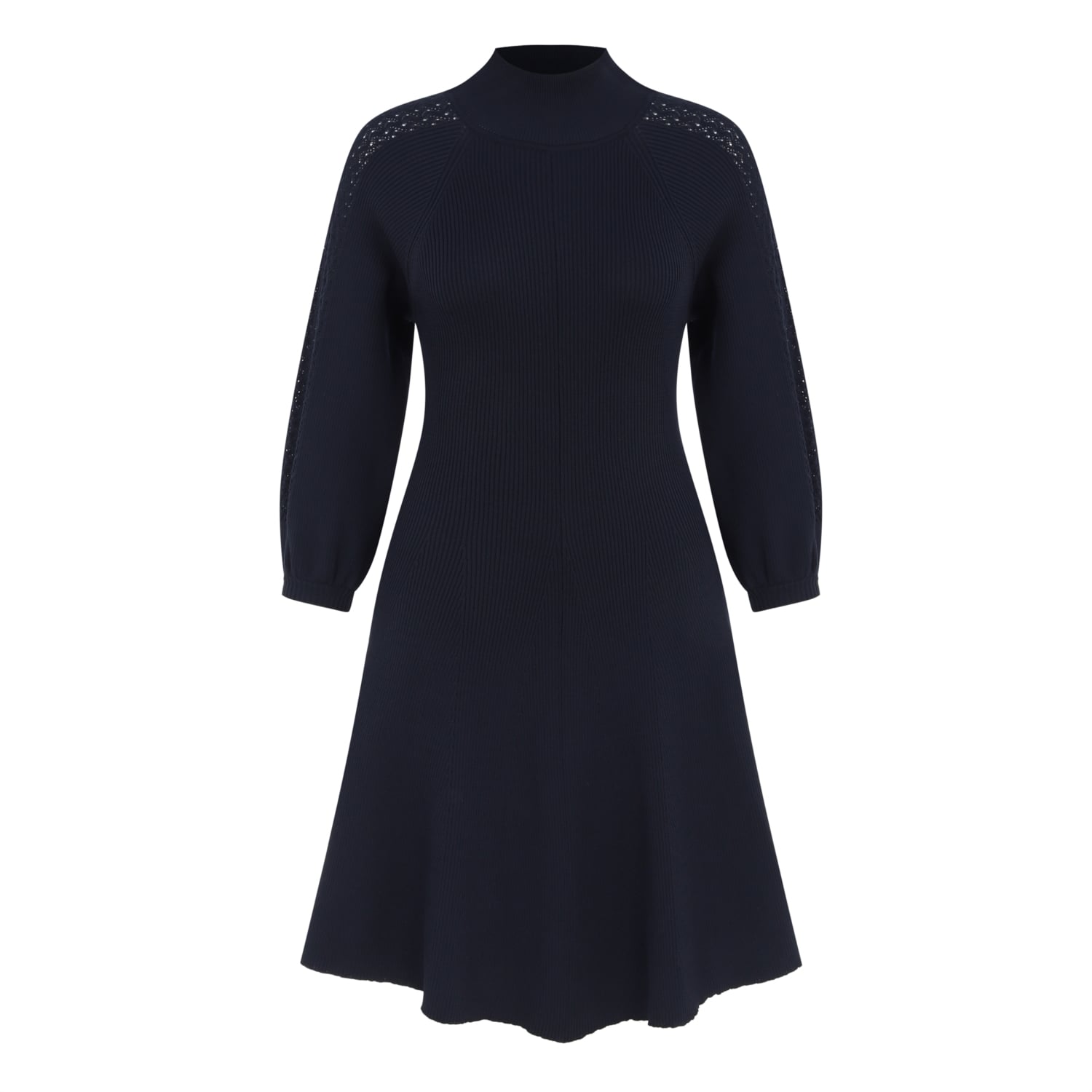 A KESİM KISA KOLLU MİNİ ELBİSE