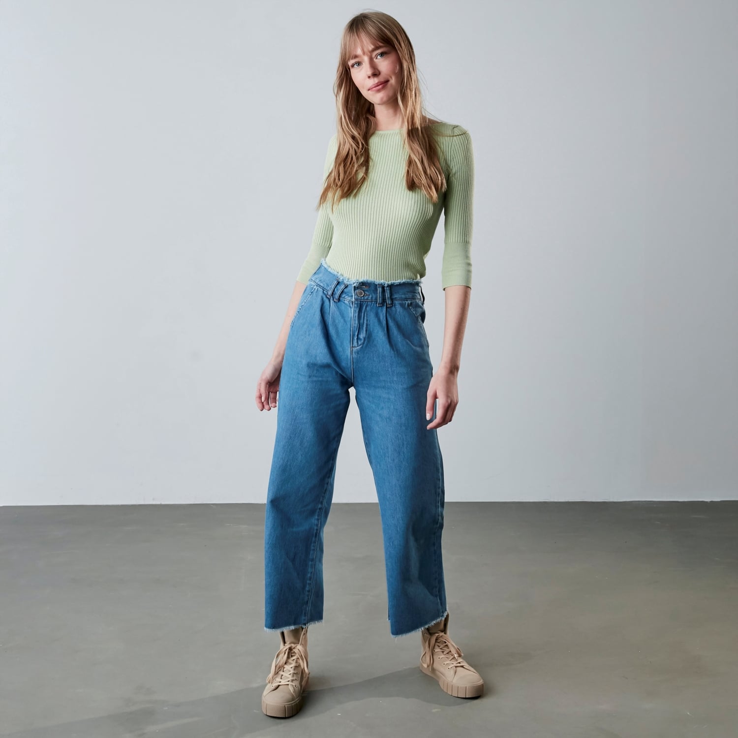 KAYIK YAKA TRİKO KAZAK