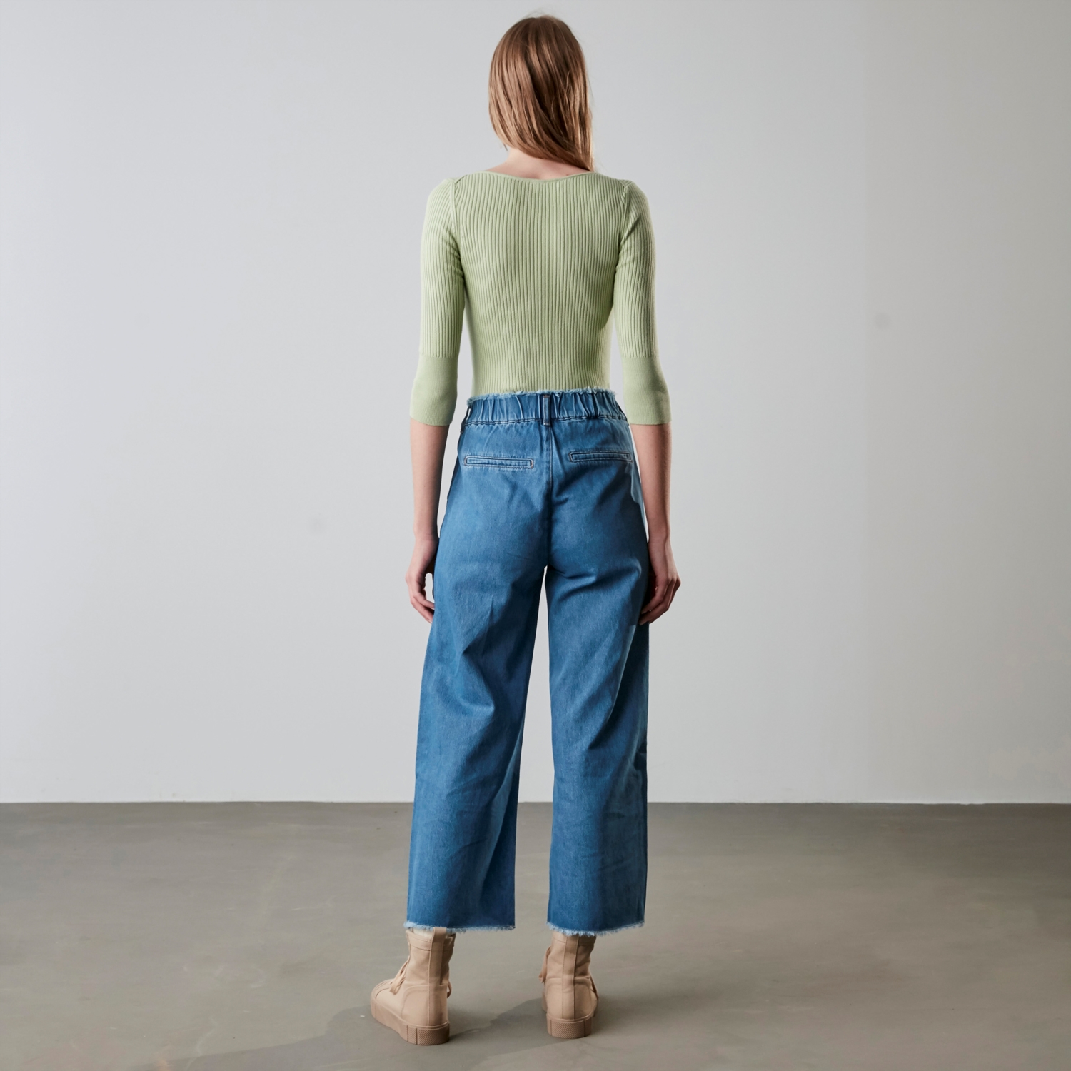 KAYIK YAKA TRİKO KAZAK