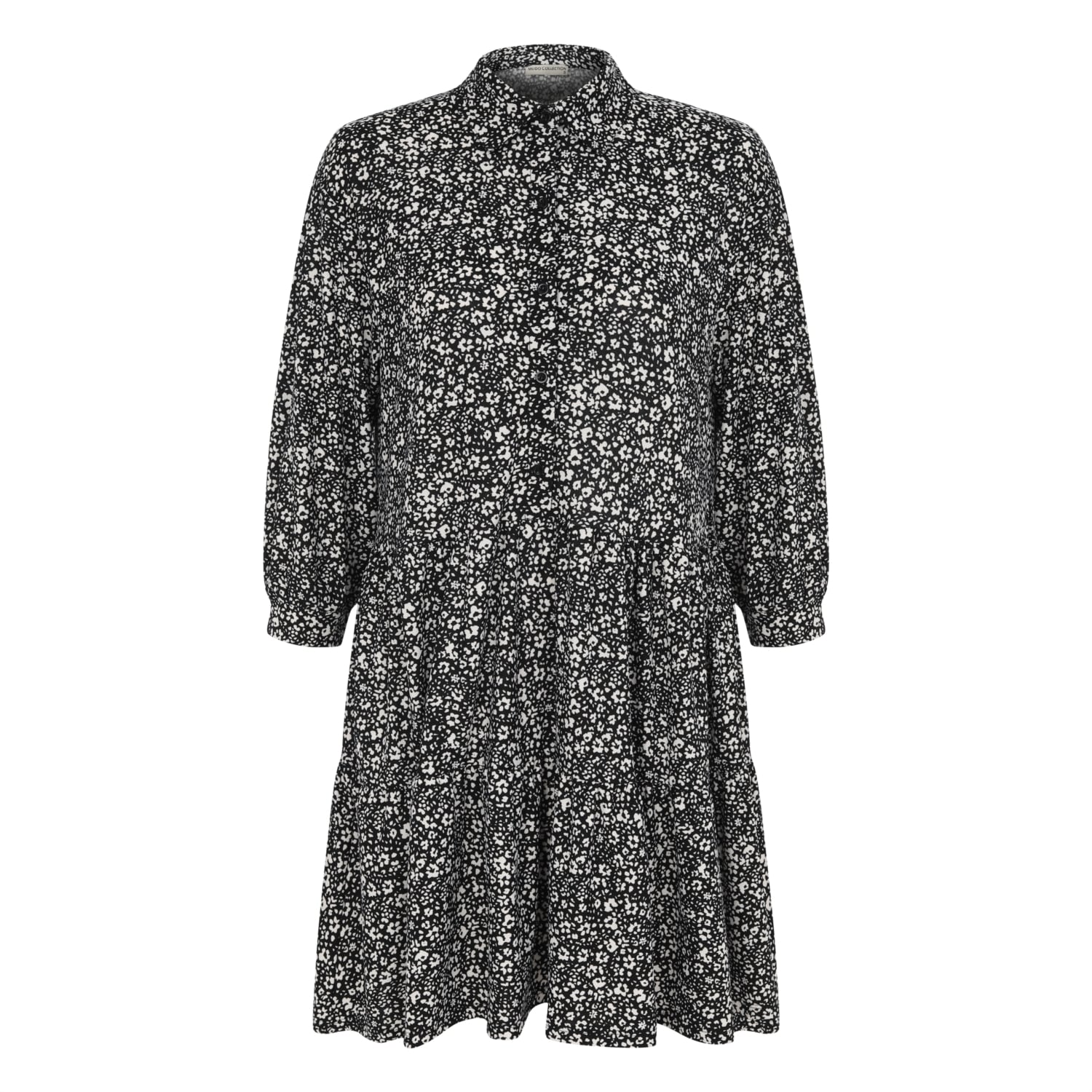 ÇİÇEKLİ MİNİ ELBİSE