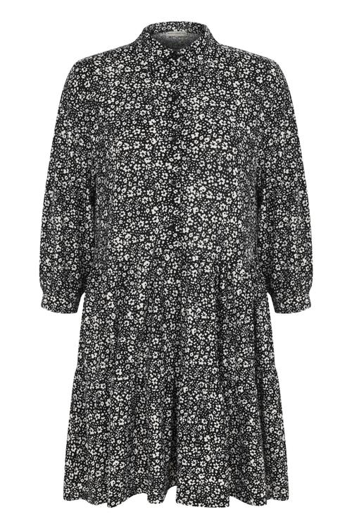  ÇİÇEKLİ MİNİ ELBİSE