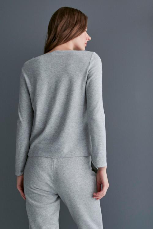  KAYIK YAKA TRİKO KAZAK