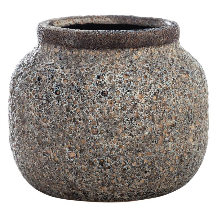 ETHNIC SERAMİK VAZO 18X15 CM