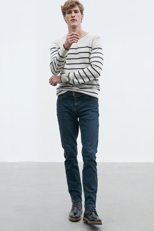  ÇİZGİLİ TRİKO KAZAK