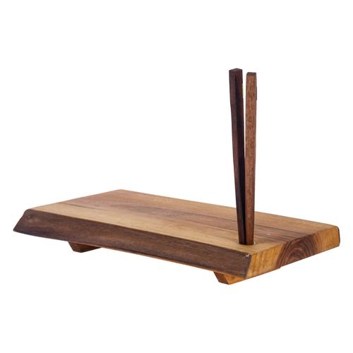  JUGLANS DEKORATİF AHŞAP TABAK 32X13X2,5 CM