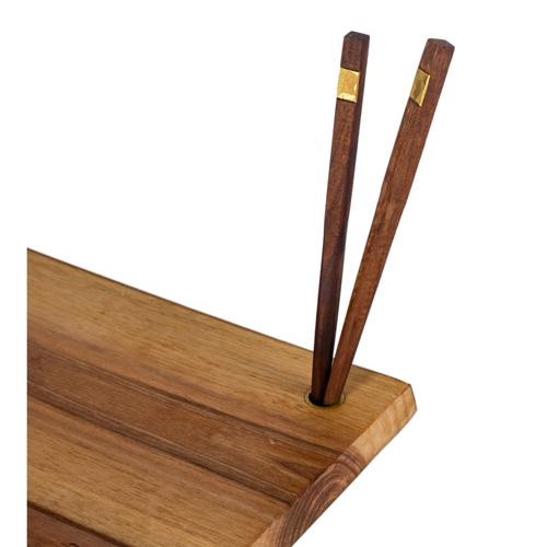  JUGLANS DEKORATİF AHŞAP TABAK 32X13X2,5 CM