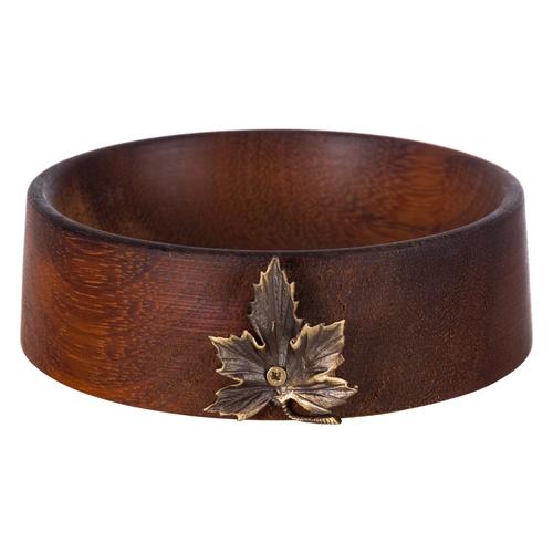  MILICIA DEKORATİF AHŞAP KASE 15X16X5 CM