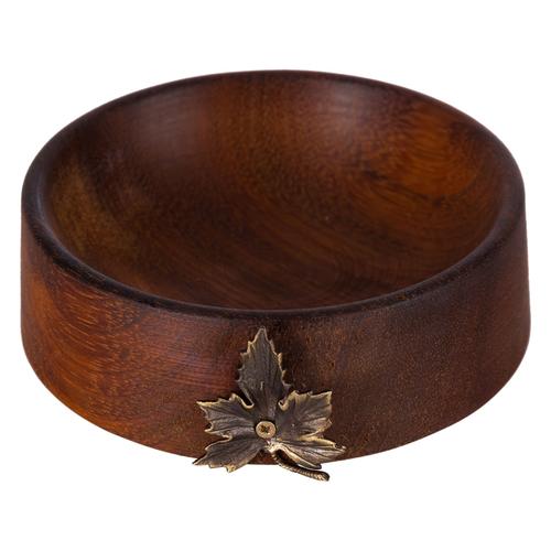  MILICIA DEKORATİF AHŞAP KASE 15X16X5 CM