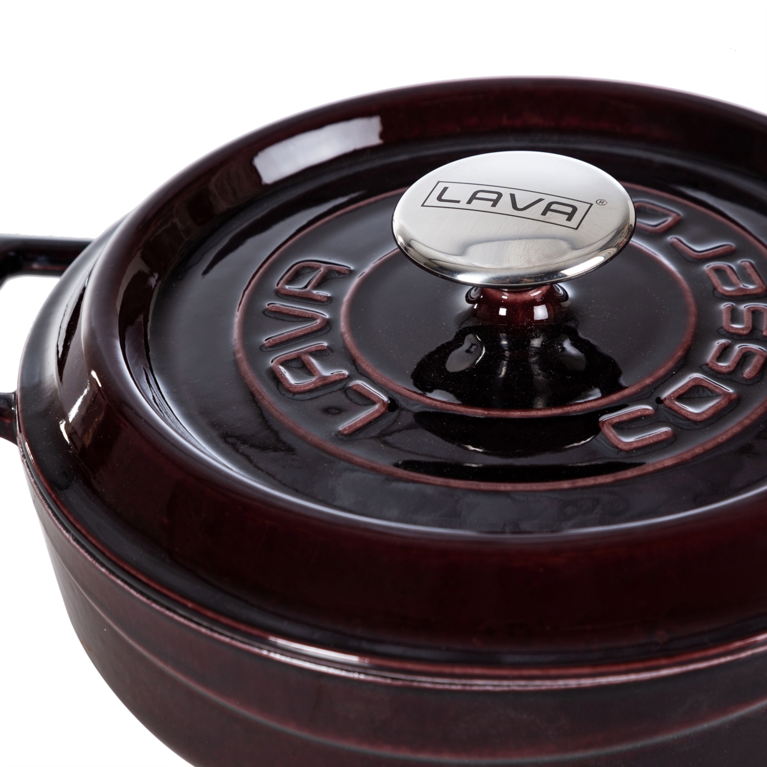 LAVA YAYVAN DÖKÜM TENCERE MOR 24 CM