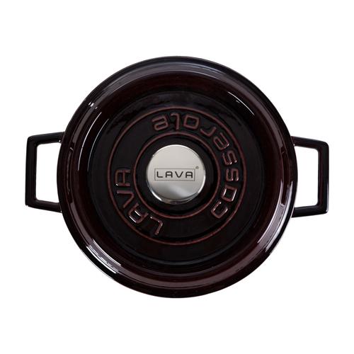  LAVA YAYVAN DÖKÜM TENCERE MOR 24 CM