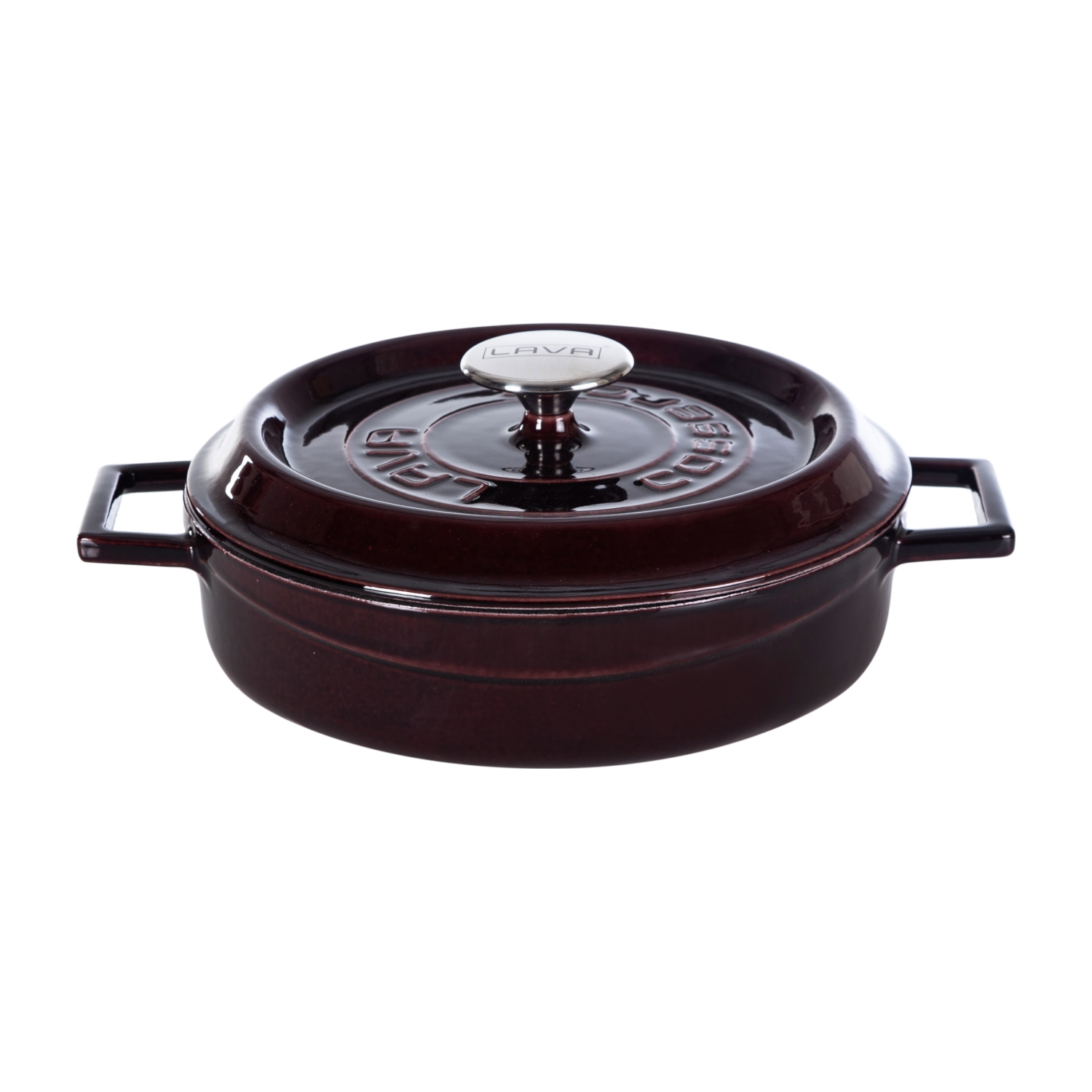 LAVA YAYVAN DÖKÜM TENCERE MOR 24 CM