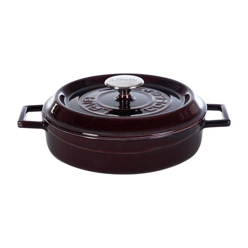  LAVA YAYVAN DÖKÜM TENCERE MOR 24 CM