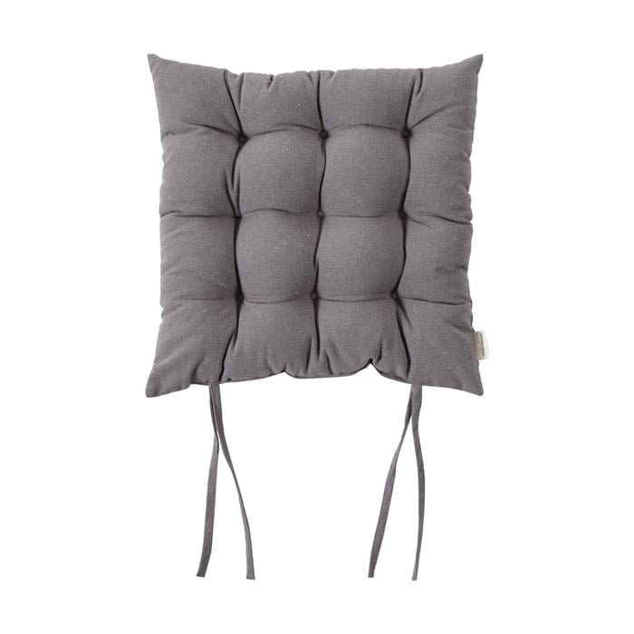 NIMES SANDALYE MİNDERİ GRİ 45X45