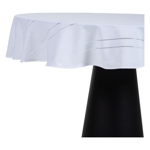  BERN YUVARLAK MASA ÖRTÜSÜ BEYAZ 160CM