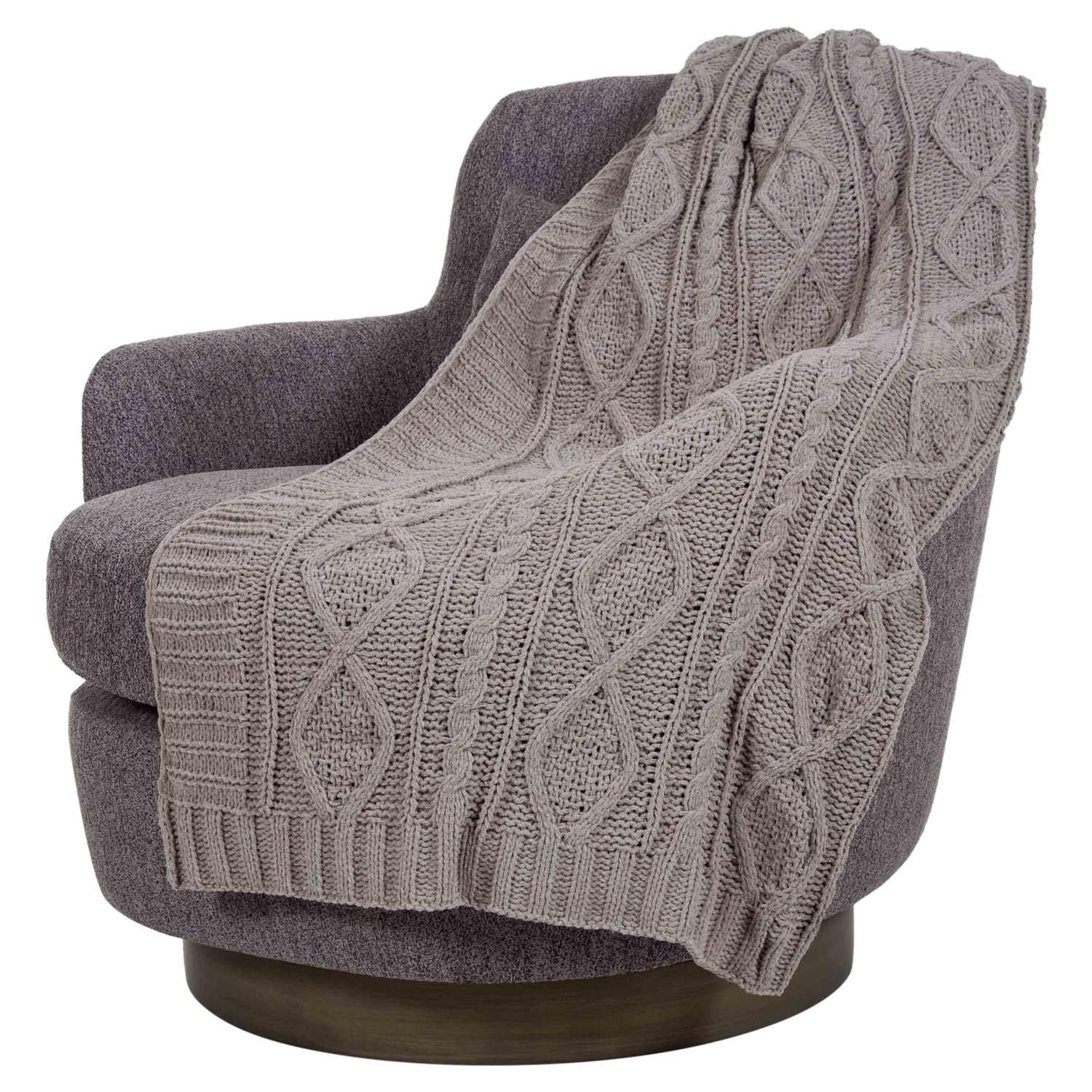 FLUFF DİZ ÜSTÜ BATTANİYE KREM 130X170CM