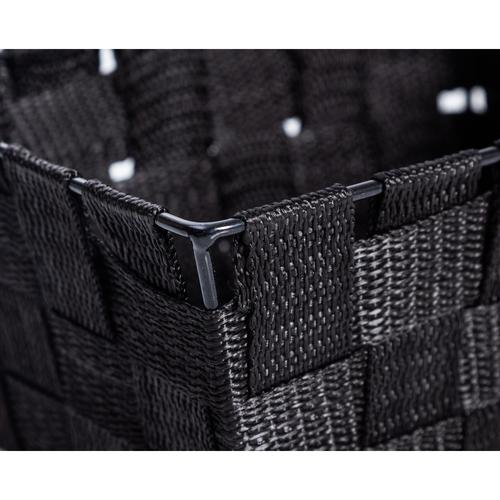  ORGANİZER SEPET SİYAH 19X14X9CM