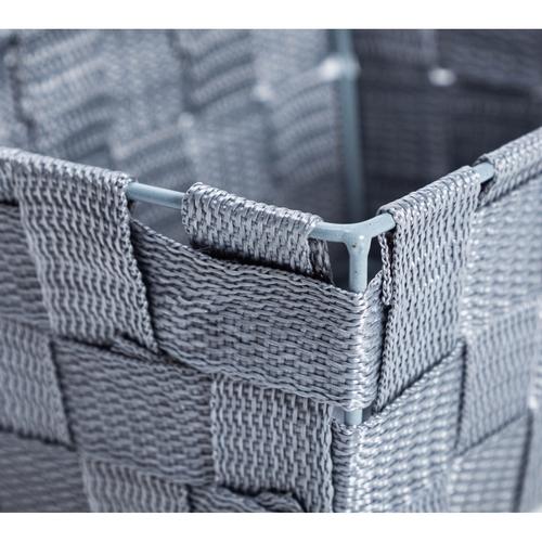  ORGANİZER SEPET GRİ 19X14X9CM