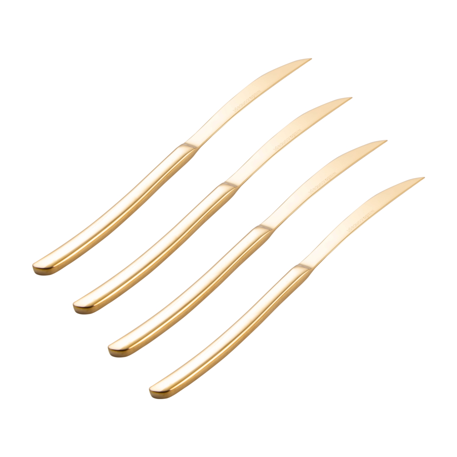 GRACE TATLI BIÇAĞI SETİ 4 PARÇA - GOLD