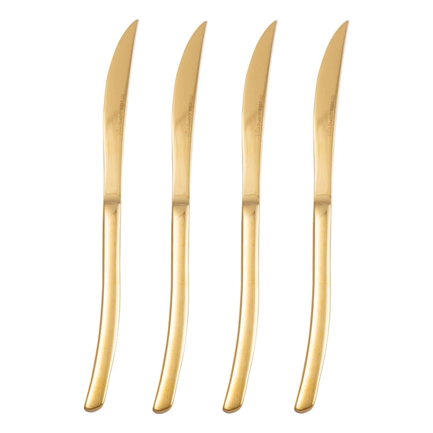 GRACE TATLI BIÇAĞI SETİ 4 PARÇA - GOLD