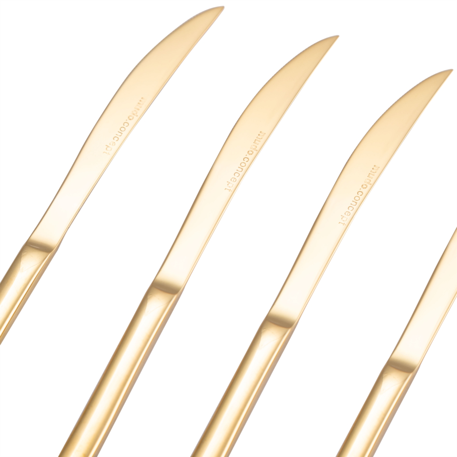 GRACE TATLI BIÇAĞI SETİ 4 PARÇA - GOLD