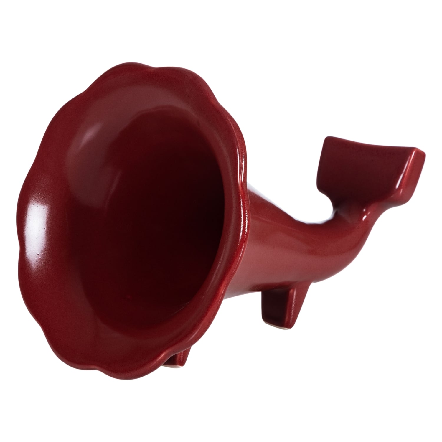 SERAMİK AKUSTİK GRAMOFON BORDO