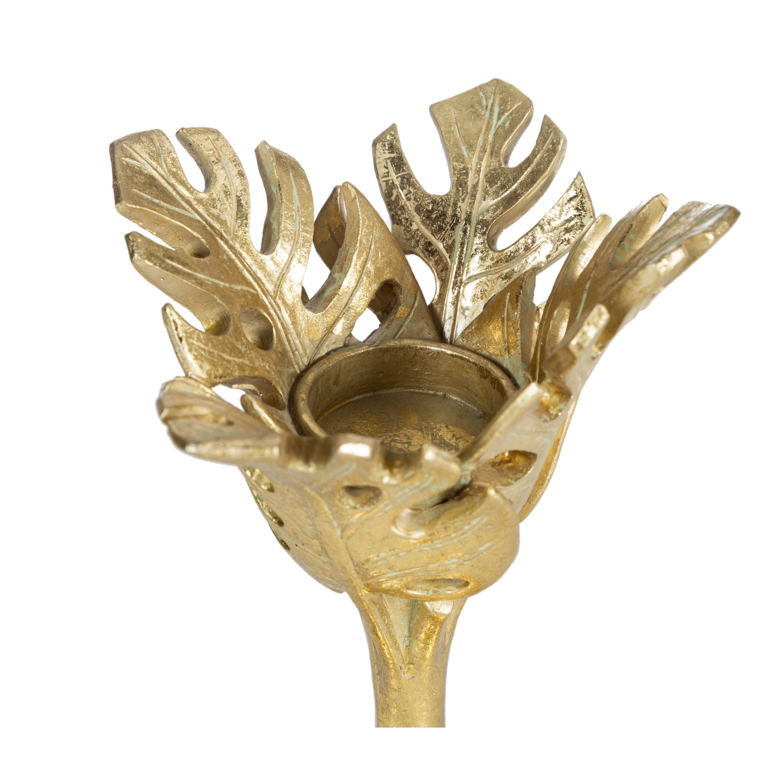 FOLIA GOLD TEALIGHT MUMLUK 14X12X20CM