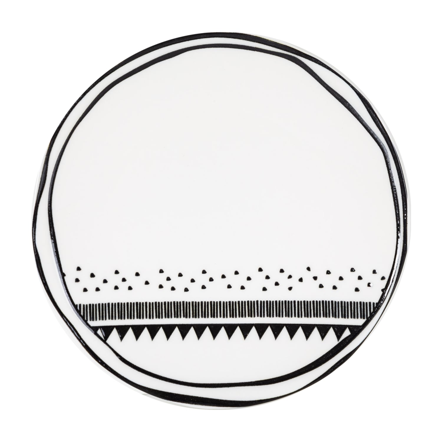 BLACK CHIC PASTA TABAĞI SETİ 6LI - 21 CM