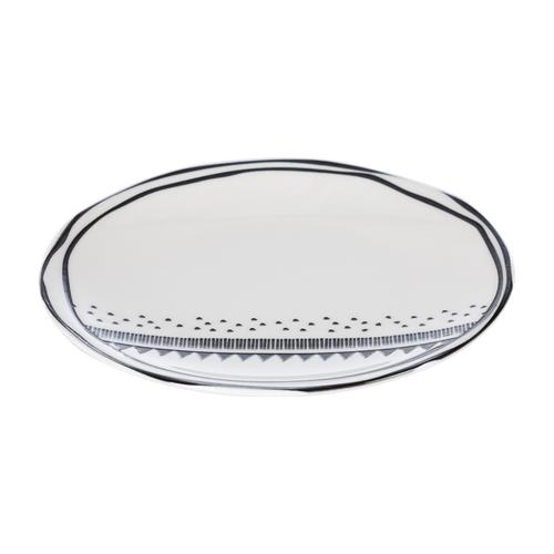  BLACK CHIC PASTA TABAĞI SETİ 6LI - 21 CM