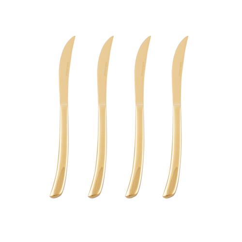  GRACE YEMEK BIÇAĞI SETİ 4 PARÇA - GOLD