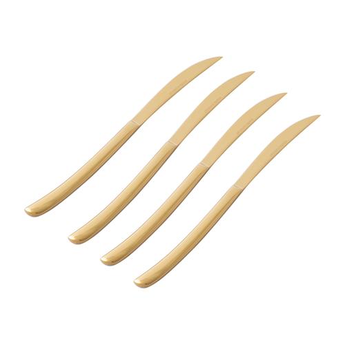  GRACE YEMEK BIÇAĞI SETİ 4 PARÇA - GOLD