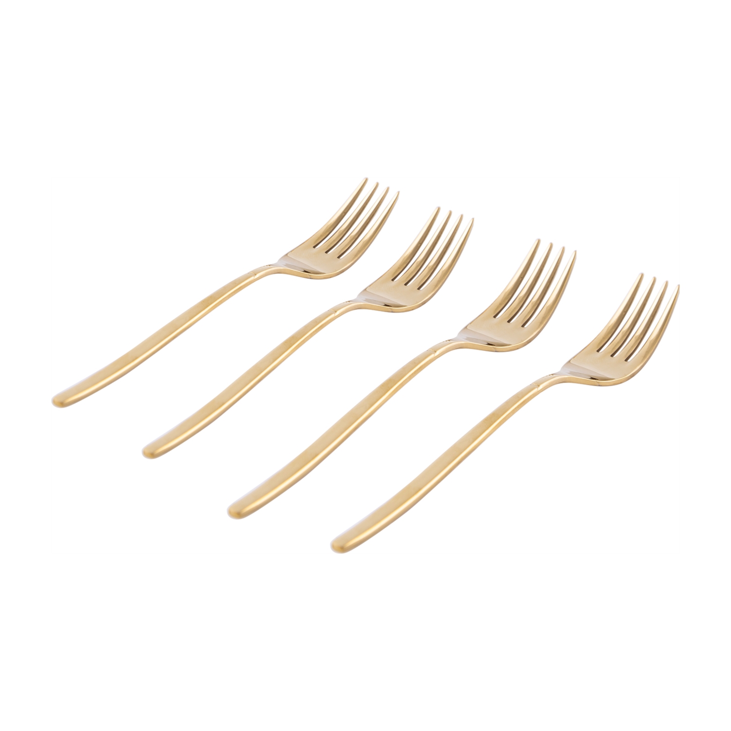 GRACE TATLI ÇATALI SETİ 4 PARÇA - GOLD