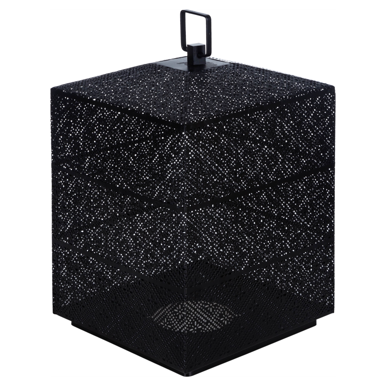 FUOCO SİYAH FENER 20X20X31CM