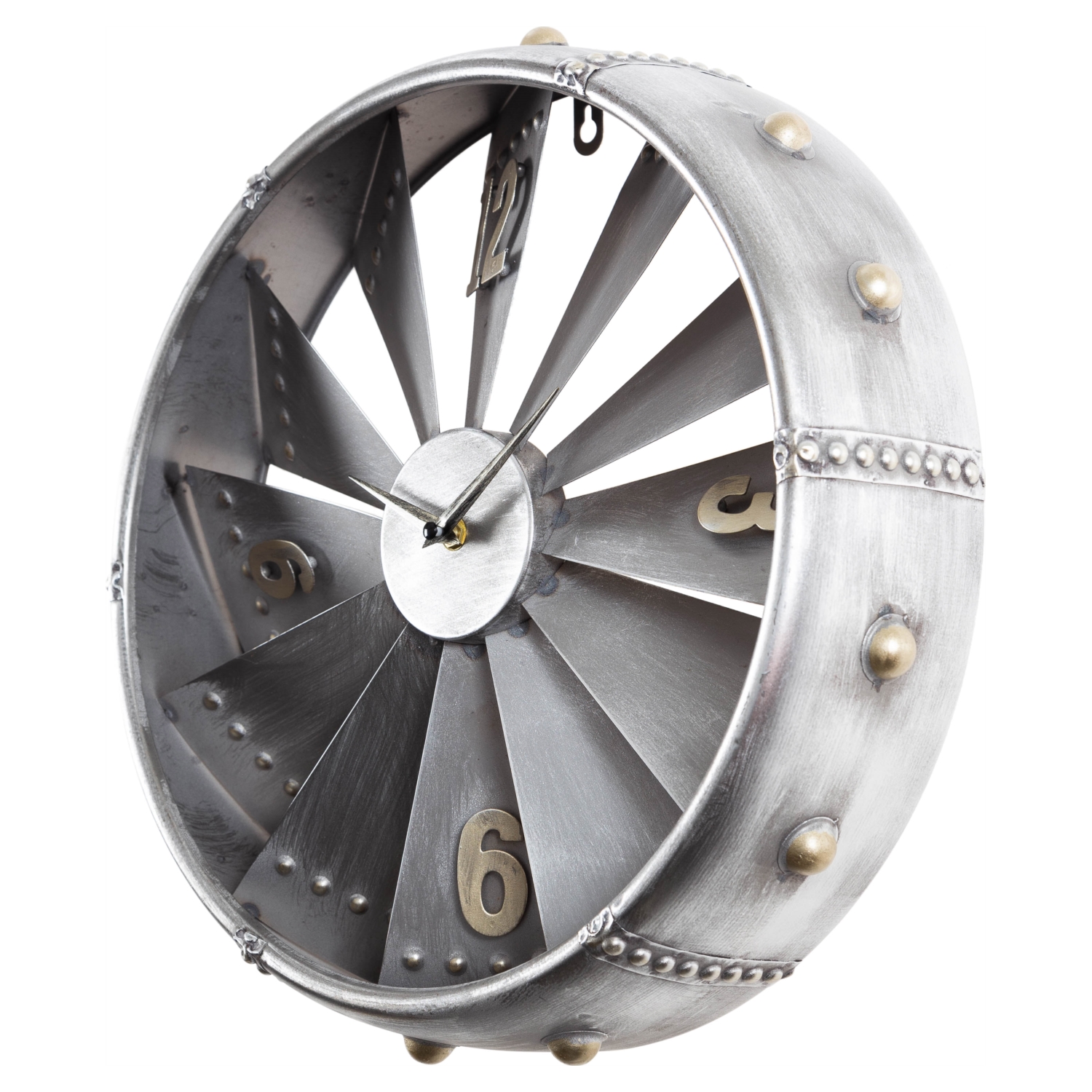 VARIATIONS DUVAR SAATİ - GRİ - 40X9,5X40 CM