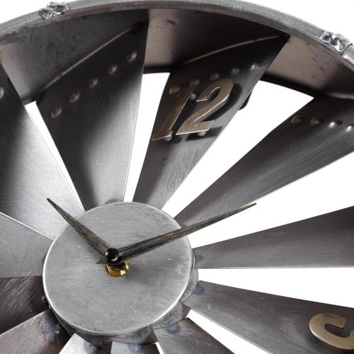  VARIATIONS DUVAR SAATİ - GRİ - 40X9,5X40 CM