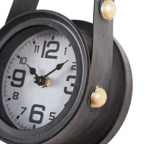  ANTIQUE DUVAR SAATİ GRİ 14,5X7,5X33,5 CM