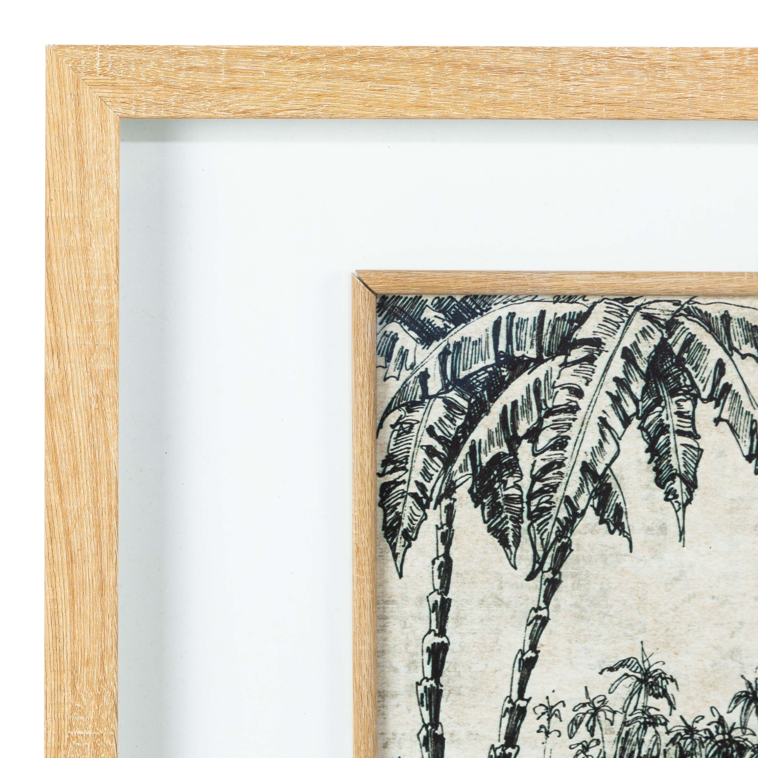 PALM ISLAND ÇERÇEVELİ PANO 42.5 CM