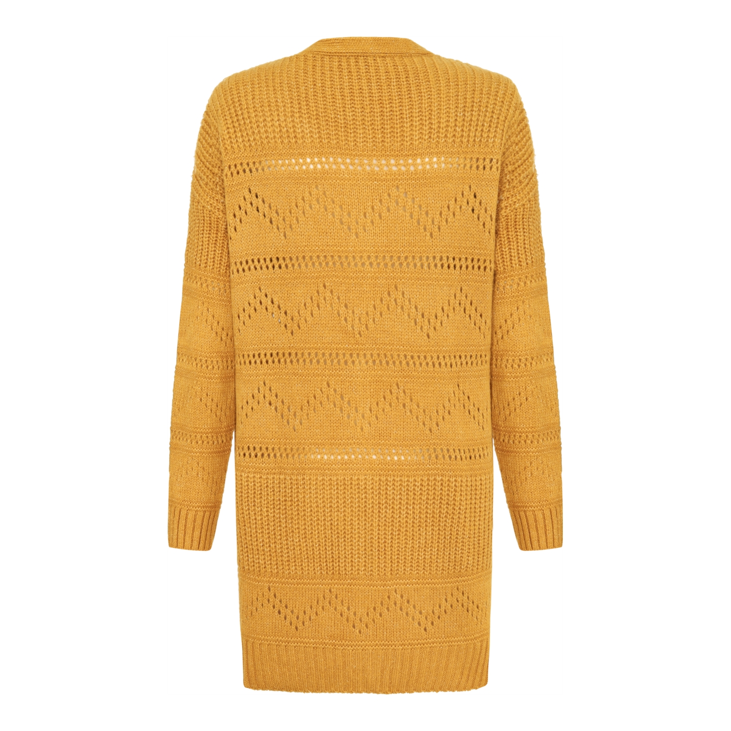 DELİKLİ V YAKA ÖRME HIRKA