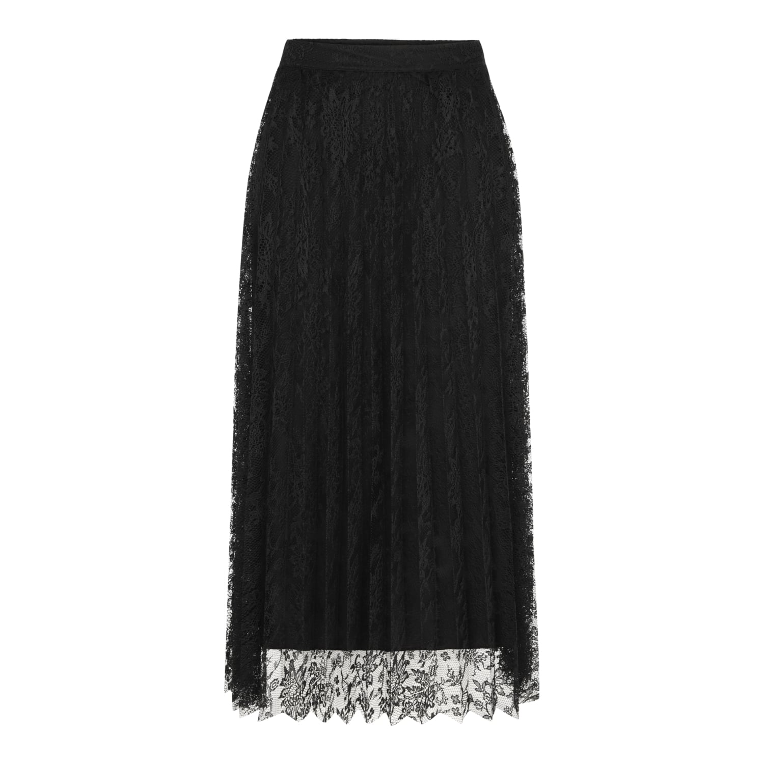 DANTEL PİLELİ ETEK