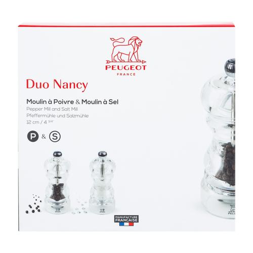  PEUGEOT 2'Lİ TUZLUK & BİBERLİK DEĞİRMEN SETİ 12CM