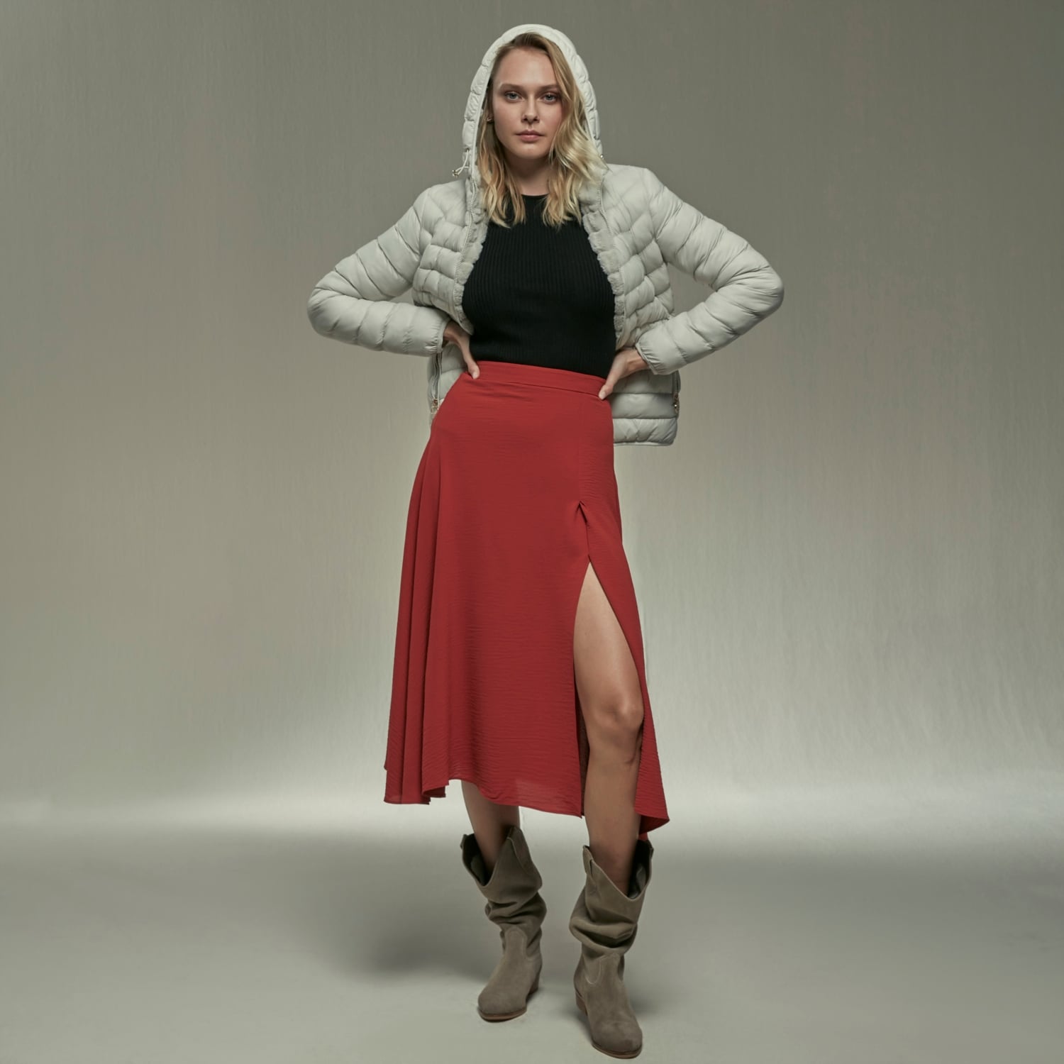 ÇİFT TARAFLI SUNİ KÜRK MONT CEKET