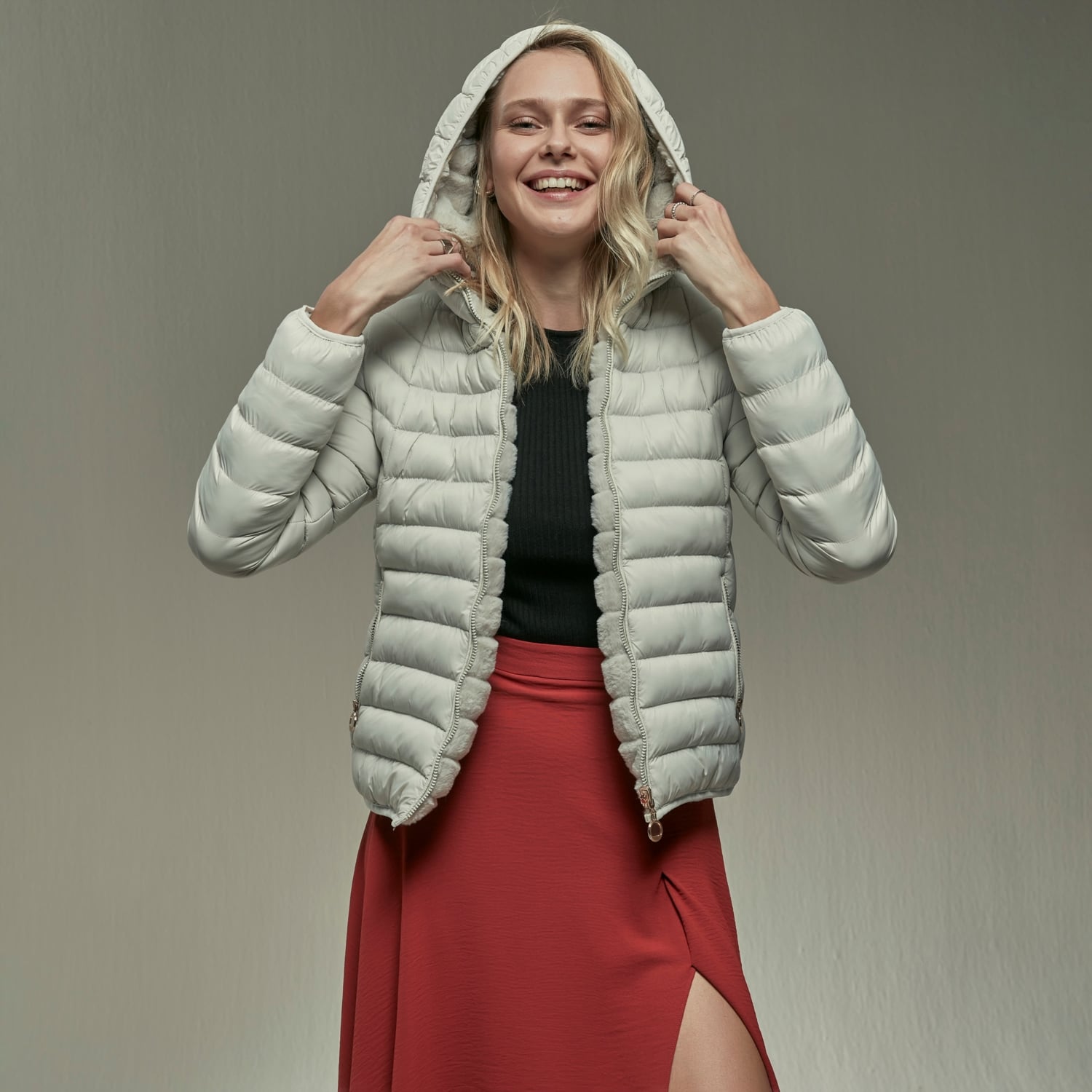 ÇİFT TARAFLI SUNİ KÜRK MONT CEKET