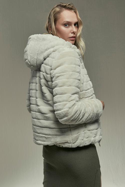  ÇİFT TARAFLI SUNİ KÜRK MONT CEKET