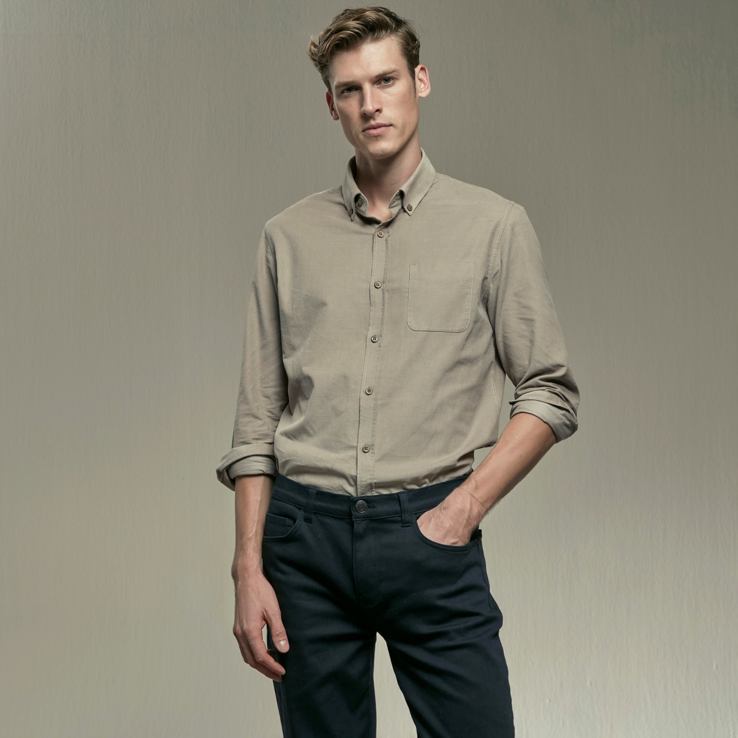 REGULAR PAMUK GÖMLEK