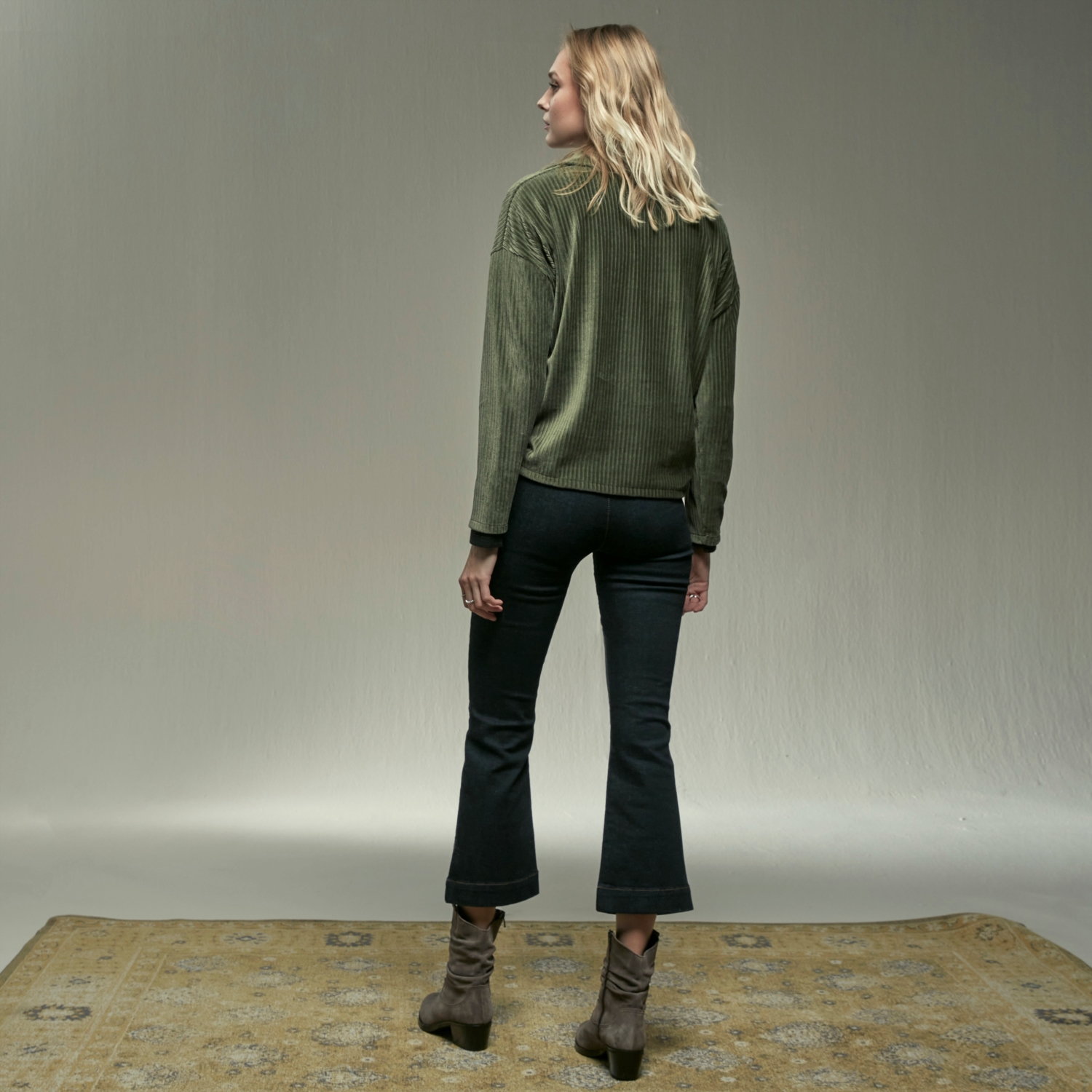 POLO YAKA SWEATSHIRT